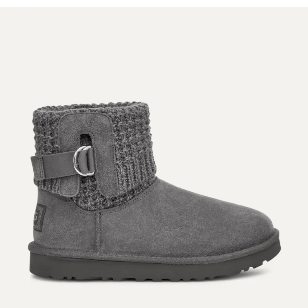 UGG Solene Classic mini boot grey size 10